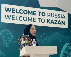 Top Arab designers Galia Fahd at kazan forums 2024